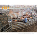 Paneles de la cerca tubo cuadrado 6 barras paneles de ganado